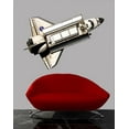 thumbnail image 2 of Wallhogs Space Shuttle Endeavor Cutout Wall Decal, 2 of 2