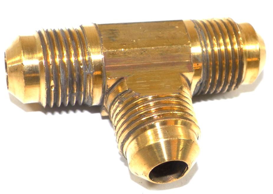 Big A Service Line 3144600 Brass Pipe, Tee Fitting Kit 3/8" x 3/8" x 3