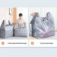 thumbnail image 4 of WJSXC 10 Pack Extra Large Moving Bags Heavy Duty Moving Bags Thickened Waterproof Packing Bags Comforter Blanket Pillow Storage Bag for Moving Clothes Storage Bag D, 4 of 6