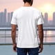 thumbnail image 5 of Camiseta de Viscosa de Bambú para Hombre, Ultra Suave, , con Cuello Redondo Refrescante, Informal, Básica, Interior M, 5 of 6