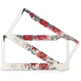 thumbnail image 2 of License Plate Cover Tartan Patchworks Hearts Licenses Plates Frames Front Licenses Plate Covers Car Tag Frame 2 Pieces Happy Valentine Quality Aluminum License Plate Frame for Women Men US Vehicles, 2 of 6
