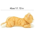 thumbnail image 2 of 17.72Inch Soft Lying Kitty Stuffed Animals, Cuddly Soft Plushie Throw Pillow, Perfect Birthday Christmas New Year Valentine's Day Gifts for Women Girlfriend Teens Lover, 2 of 6