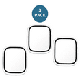 thumbnail image 5 of Qixxronics Clear Case for Apple Watch Series 6 40mm 3PACK, Built-in Tempered Glass Screen Protector, 5 of 5