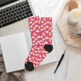 thumbnail image 6 of Vsdgher Piggy Sunflower Unisex Crew Socks Lightweight Breathable Ventilation Ankle Socks, Mid-calf socks for Daily, 6 of 7