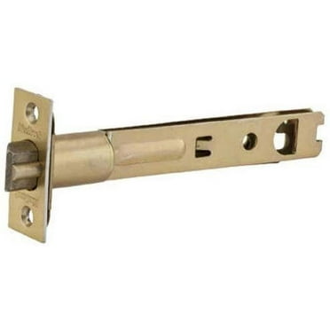 KWIKSET 3014 01 3 Polished Brass Entry Dead Latch
