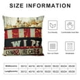 thumbnail image 5 of Nawypu Movie Theater Decor Throw Pillow Covers  Kids Movie Night Pillow Covers Home Decor for Popcorn Square Cushion Covers Set of  Old Fashion Home Theater, 5 of 5