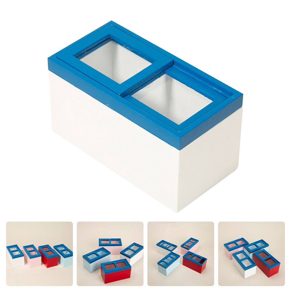 Mini House Refrigerator Model Creative Mini Horizontal Freezer Mini Fridge Adorn