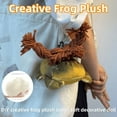 thumbnail image 2 of Cute Frog Stuffed Animal - Mini Funny Frog Plush Toy Pillow Stuffed Frog Toy - 7.1inches, 2 of 4