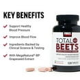 Force Factor Total Beets Blood Pressure Supplement with Beetroot, 120