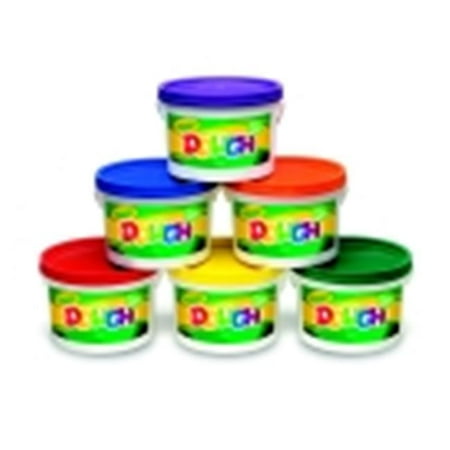 Crayola Non-Toxic Reusable Modeling Dough Classpack - 3 Lbs. Bucket, Pack 6