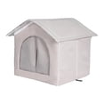thumbnail image 2 of Almencla Stray Cats Shelter Pet Supplies Removable Cat Bed for Park Small Pet Rabbits M, 2 of 8