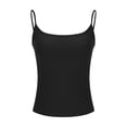 thumbnail image 6 of BSDJILFG Juniors Crop Tops Y2K Summer Tank Top Sleeveless Under Shirt Spaghetti Straps Comfy Sleep Shirt, 6 of 7