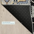 thumbnail image 6 of Addison Rugs Chantille Indoor/Outdoor Traditional Global Black Machine Washable Rectangle Rug, 10' x 14', 6 of 8