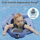 thumbnail image 5 of Anillo de natación Mambobaby B503-26 Flotador de piscina para bebés no inflable con UPF50+ Toldo de protección solar para bebés de 3 a 24 meses, 5 of 7