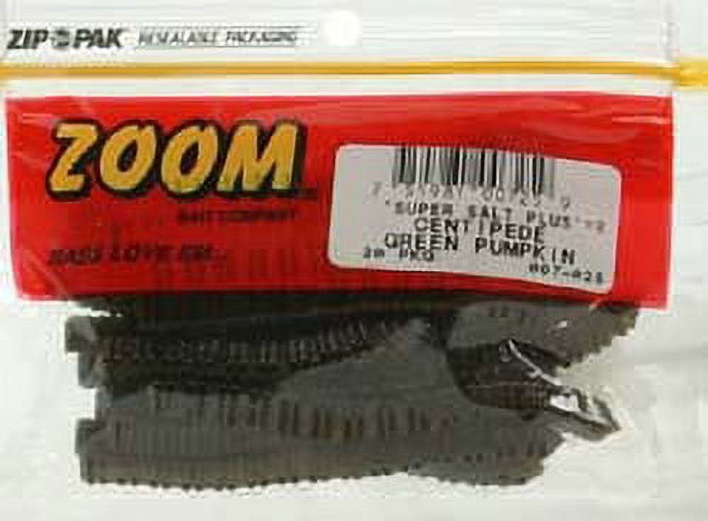Zoom, Centipede 4'' Green Pumpkin, 20pk, Finesse Fishes - Walmart.com