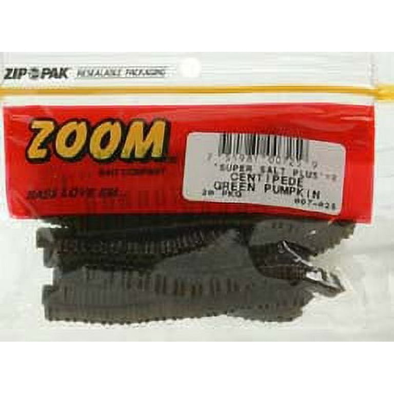 Zoom Centipede 4'' Green Pumpkin 20pk - Walmart.com