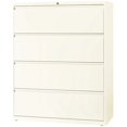 thumbnail image 2 of Hirsh 42-in Wide HL10000 Series Metal 4 Drawer Lateral File Cabinet Off White, 2 of 5