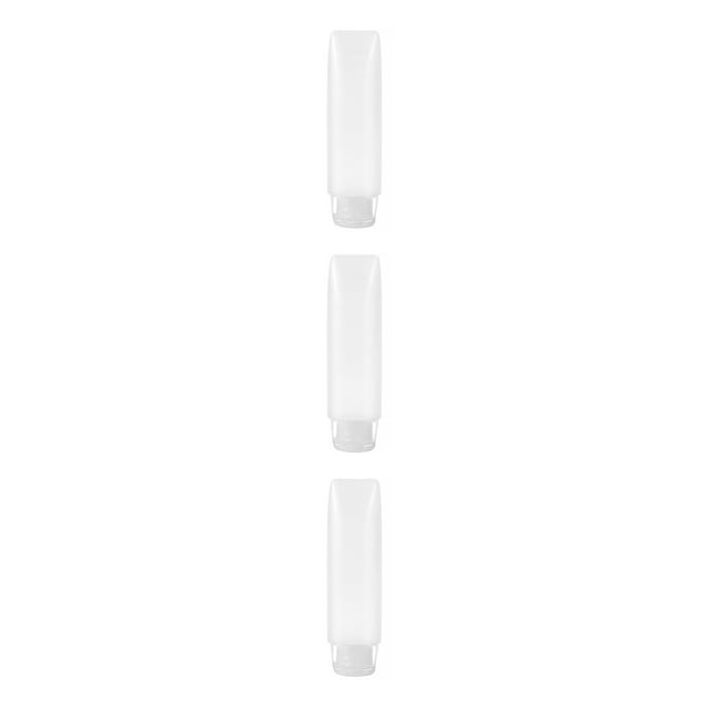 Botella de viaje Injueey contenedor de Gel de ducha portátil tubo dispensador exprimible a prueba de fugas 30ML 50ML