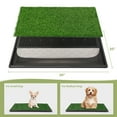 thumbnail image 6 of Spaco Large Pet Toilet with Urine Pad, PP+PS+PE Construction, Soft Polyester Pad, Easy to Assemble & Use, 6 of 15