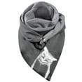 thumbnail image 2 of Clearance Sale Mijaution Fashion Women Printing Button Soft Wrap Casual Warm Scarves Shawls, 2 of 3