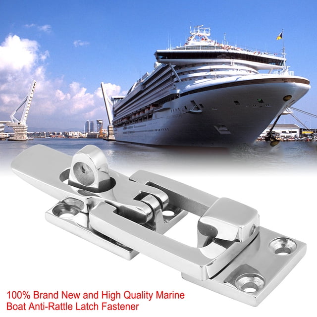 KSTE Acero Inoxidable Marino Barco antitraqueteo Locker Hatch pestillo Abrazadera Sujetador 70MM