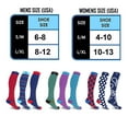 thumbnail image 2 of Extreme Fit Women's Compression Socks, 3 Pack - Made for Nurses, Travel, Pregnancy, Foot Aches, and Running, 2 of 4