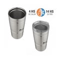 thumbnail image 3 of Termo Acero Inoxidable Plata C/Tapa Plastico Tritan Bubba, 3 of 3