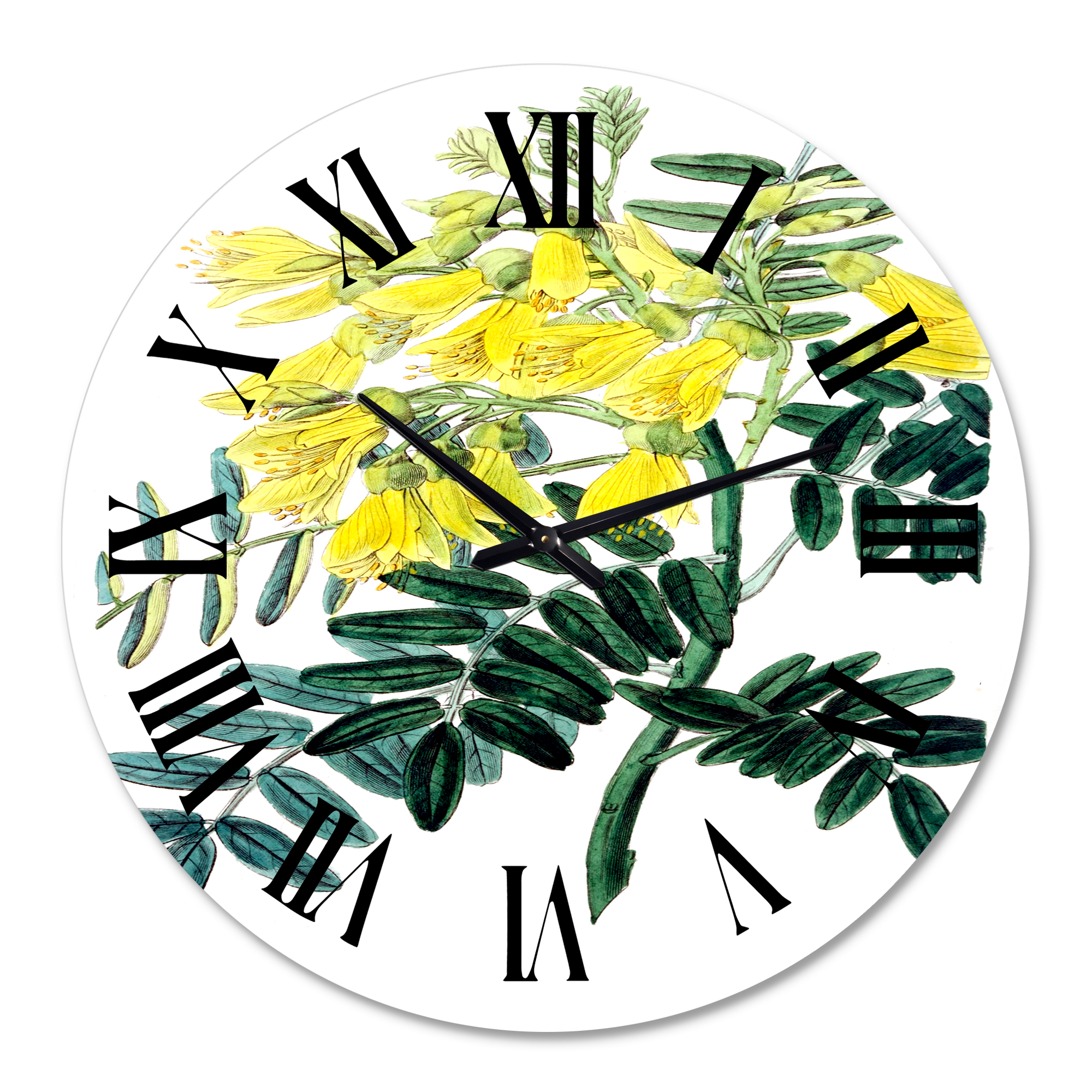 Designart 1 in Quartz Traditional Wall Clock