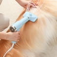 thumbnail image 6 of Wamans New Upgraded 2 in 1 Pet Grooming Hair Dryer Slicker Brush,Dog Hair Dryer Brush,Pet Grooming Dryer Brush with Adjustables 3 Airflow Heat Settings Sky Blue, 6 of 9