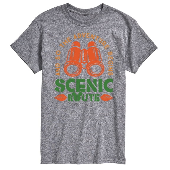 Mickey & Friends - Adventure Begins - Men's Short Sleeve Graphic T-Shirt