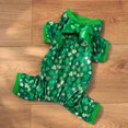 thumbnail image 4 of St Patrick's Day Dog Summer Cute Four Legged Belly Pajamas for Small Medium Breed St Patrick's Day Decorations, 4 of 5