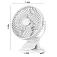 thumbnail image 2 of XGFHYJEH Desk Fan, Box Fan, Small Fan, Box Fan Clearance, Small Desk Fan, Small Fans for Desk, Portable Personal Quiet Electric Fan for Home, Plastic, 2 of 6