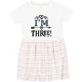 thumbnail image 3 of Inktastic 3rd Birthday 3 Year Old Arrow Girls Toddler Dress, 3 of 5