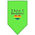 thumbnail image 4 of Pet and Dog Bandana Screen Printed, "I Have 2 Daddies", 4 of 10