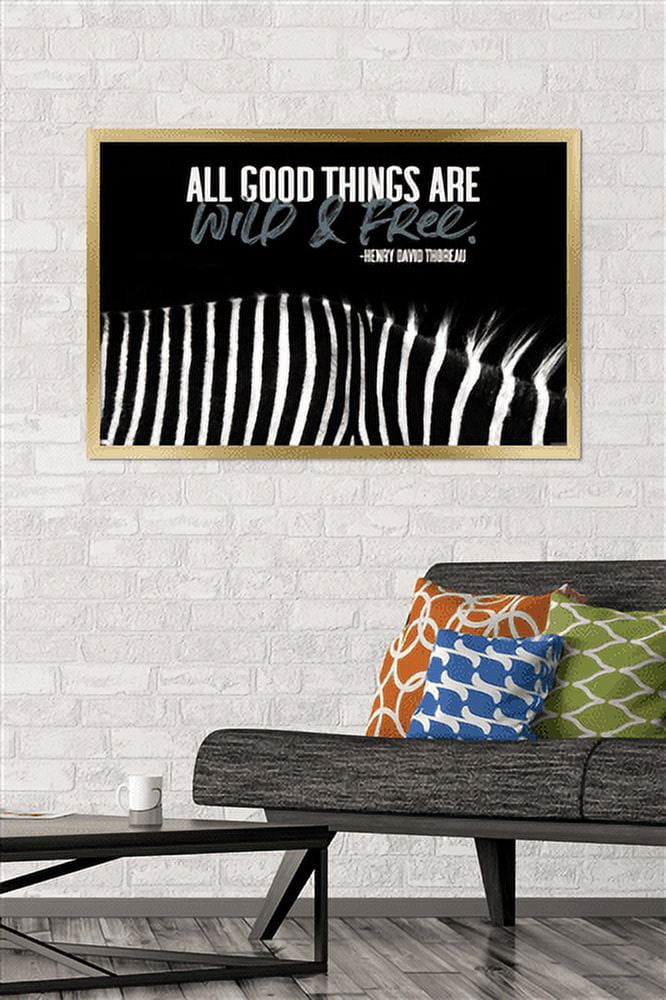 Tara Robinson - Thoreau Wall Poster, 22.375" x 34", Framed