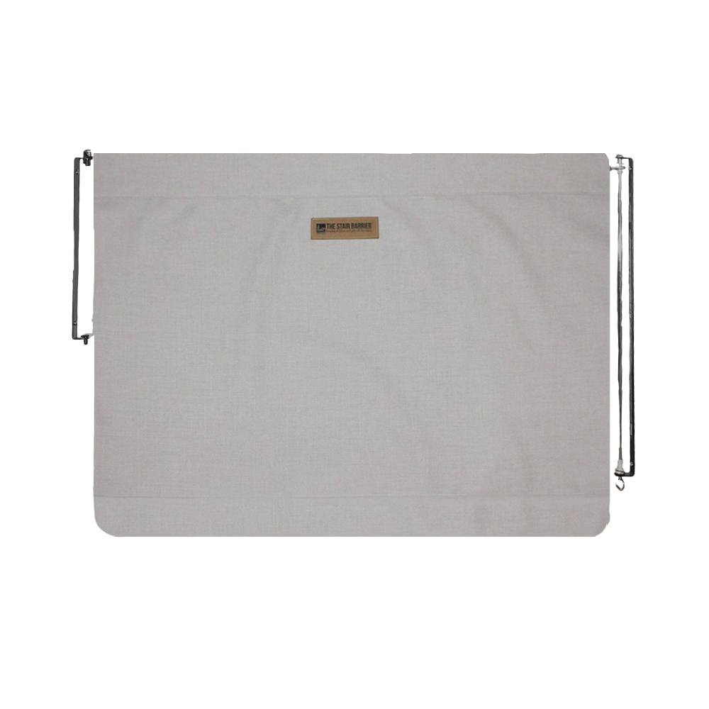 Open Box 27 to 42.5 Inch Wall to Wall Single Panel Swing Gate, Pebble