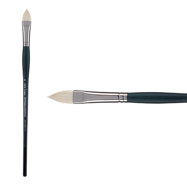 Imperial Professional Bristle Brush Cat's Tongue Size 8