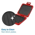 thumbnail image 2 of Appareil à Sandwichs pour Micro-Ondes, Appareil à Sandwichs pour Micro-Ondes, Grille-Pain pour Micro-Ondes pour Sandwichs, Appareil à Sandwichs pour Micro-Ondes Rouge, 2 of 7