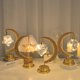 thumbnail image 5 of Luz de estrella de cuerda de cáñamo con enchufe LED, luz de luna, bola luminosa, luz de noche decorativa con USB, tamaño compacto, alimentada por USB, 5 of 6