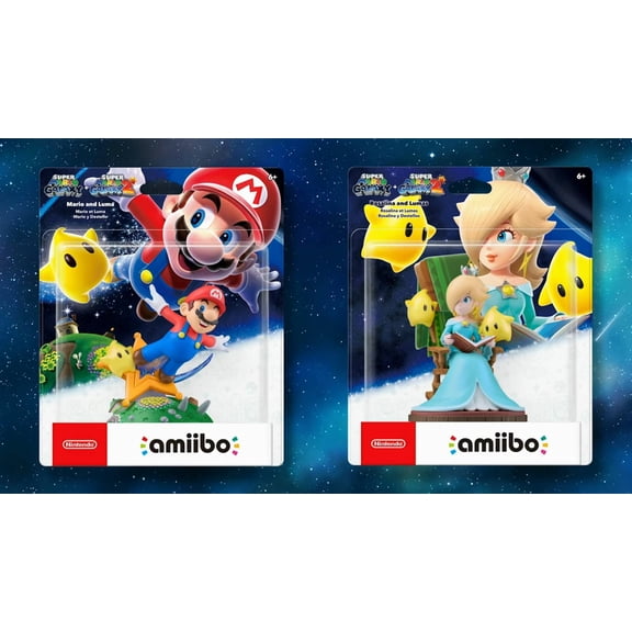 Super Mario Galaxy Amiibo Set