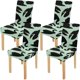 thumbnail image 1 of Funda protectora para silla Swan Stretch ABPHQTO Juego de 4 para comedor Hotel boda, 1 of 4
