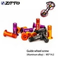 thumbnail image 2 of GLFSILL Bicycle M5 Rear Derailleur Guide Wheel Screw Aluminum alloy Tension Wheel Bolt, 2 of 6