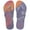 Purple, variant on Women's Slim Palette Glow Flip Flop Sandals, Ashley Blue, Size 11/12