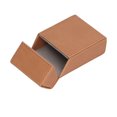 thumbnail image 2 of Box Holder, Unisex Practical PU Portable  Box Protective Cover  For Travel Brown, 2 of 8