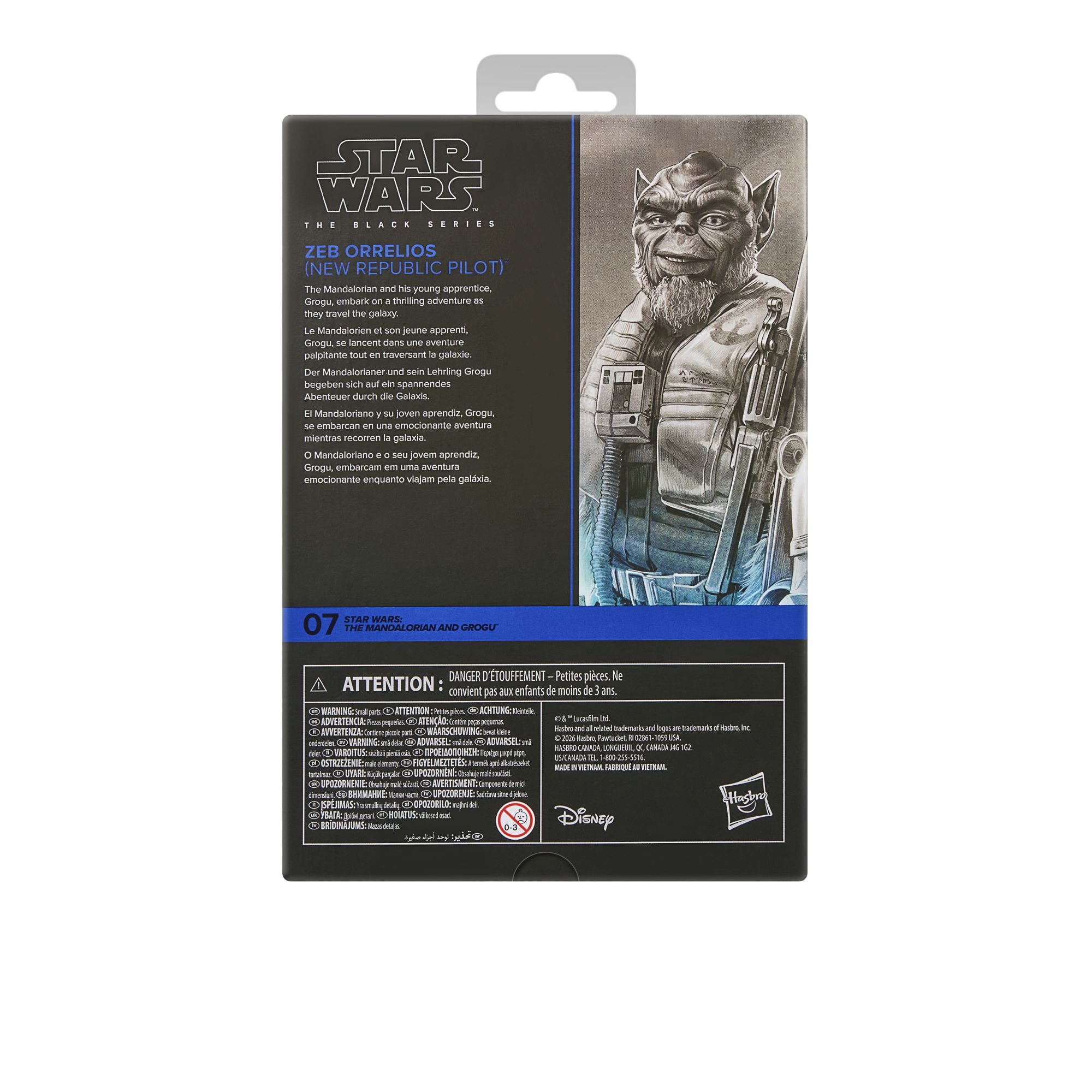 Star Wars The Black Series Garazeb “Zeb” Orrelios Action Figure (6 in.)