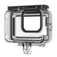 thumbnail image 2 of 11 TELESIN Sports Camera Dive Case Waterproof Housing Diving Protective Case Underwater 40M Replacement for   11/10/9 Action Camera Accessories, 2 of 7