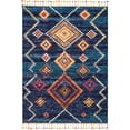 thumbnail image 2 of Nourison Moroccan Casbah Tribal Navy 6'7" x 9'6" Area Rug, (7x10), 2 of 8