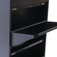 thumbnail image 5 of 3 Drawer Shoe Storage Metal Cabinet - Wall Mounted Modern Shoe Rack-No-Assembly!, 5 of 5