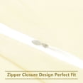 thumbnail image 4 of Unique Bargains 1800 Microfiber Zippered Pillowcases 2pcs, 4 of 11