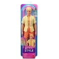 thumbnail image 7 of Barbie Fashionistas Style Ken Doll #252 in Orange and Yellow Polka-Dot Shorts, Yellow and White Striped Shirt, Blond Hair, 7 of 7